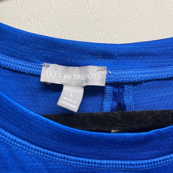 T by Talbots active slub T-shirt - Picture 3 of 3